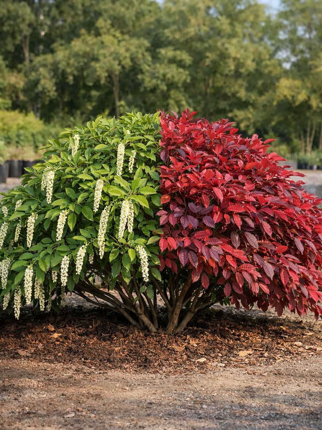 Virginia Sweetspire in a landscape setting